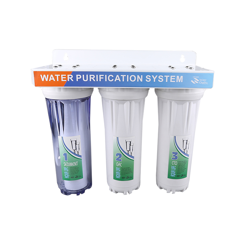 RH-JL3 PET/PP/Bilang triple stage water filter na may kartutso
