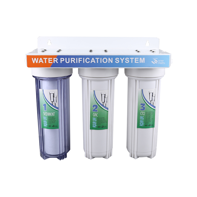 RH-JM3 triple stage water filter na may nakabitin
