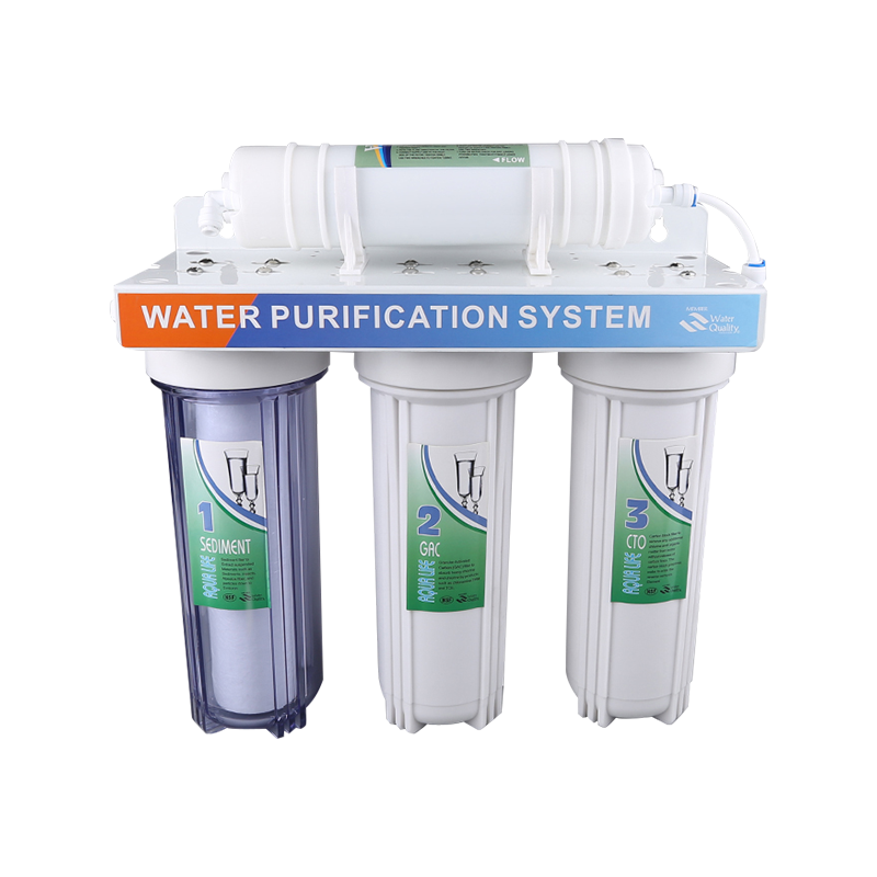 Rh-jl4 alagang hayop apat na yugto ng water filter na may kartutso