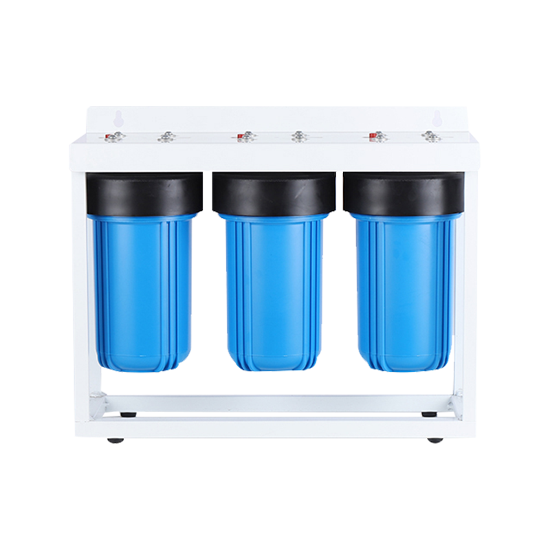 Rh-jbt2 jumbo tatlong yugto ng filter ng tubig sa 10 'na may paninindigan